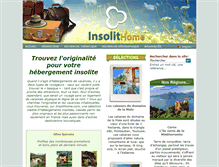 Tablet Screenshot of insolithome.com